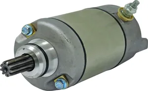 Motor de arranque eléctrico para motocicleta visto en detalle