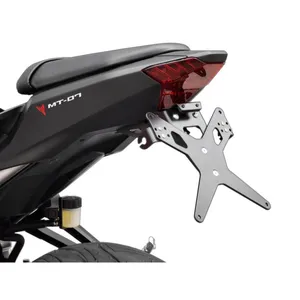 Soporte de matrícula Zieger X-Line negro
