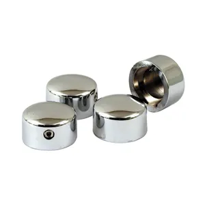 Kit de tapas para pernos de culata. Liso, cromado