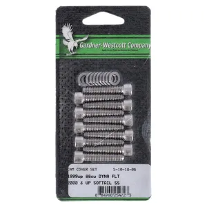 Kit de montaje de tapa de leva, allen de acero inoxidable