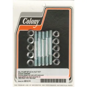 Colony, kit de montaje de bomba de aceite estilo OEM. Cromado