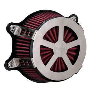 Vance & Hines, conjunto de filtro de aire Radiant V. Cepillado