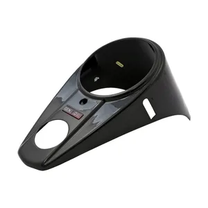 Cubierta de tablero estilo 47-61 de 2 luces. Negro brillante