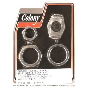 Kit de tuerca de eje Colony con contratuerca
