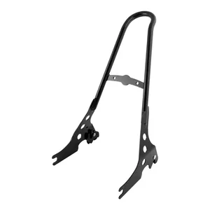 Kit de sissy bar 21" de una pieza vertical, negro
