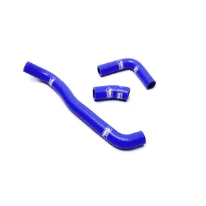 Kit de mangueiras de radiador - tubos silicone azul