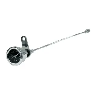 Kit de manómetro de presión de aceite para culata, 0-60 PSI. Cromado