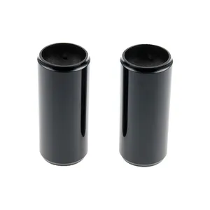 Cult-Werk, kit de cubiertas superiores de horquilla de 2 piezas. Negro brillante