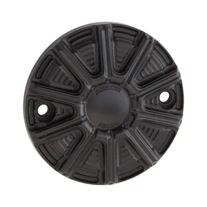 Arlen Ness, tapa de punto de 10 calibres. Todo negro