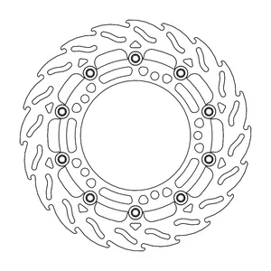 Rotor de freno flotante serie Flame de Moto-Master