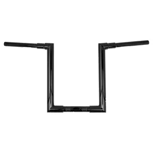 Burly, barra Jason de 1-1/2", elevación de 14". Negro