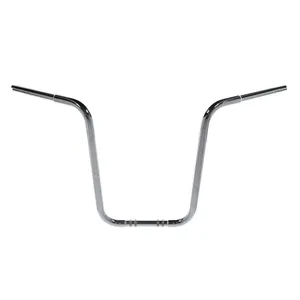 Apehanger de cuerpo estrecho de 1-1/4", 17" de elevación, cromado