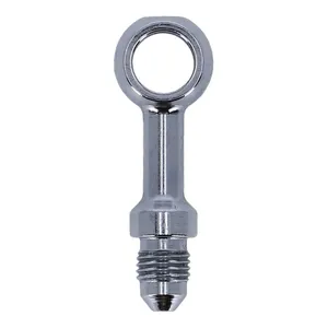 Racor Banjo Goodridge cromado recto 3/8" 10mm