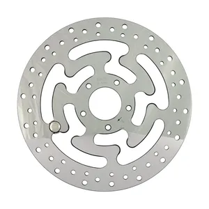 Disco de freno, delantero derecho. Acero inoxidable pulido