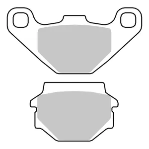 EBC, juego de pastillas de freno. Orgánicas