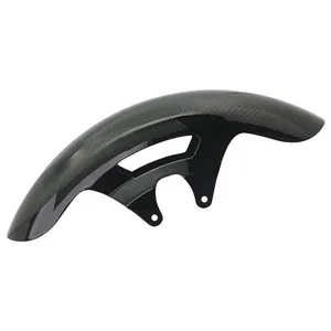 Arlen Ness, guardabarros delantero Cafe 19". Fibra de carbono
