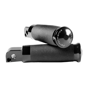 Performance Machine, estriberas de pasajero Contour. Negro