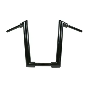 Kodlin, manillar Str8Up 2" extra alto 43 cm alto. Negro