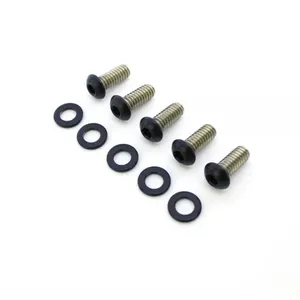 Screws4Bikes, kit de tornillos, tapa derby. Pulido