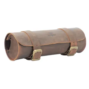 Longride, rolo de herramientas de cuero genuino 2.8L. Ranger liso