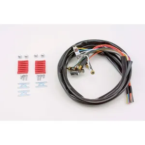 Kit de cables y interruptores de manillar. Interruptores cromados