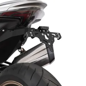 Soporte de matrícula PRO Tipo D para motocicleta