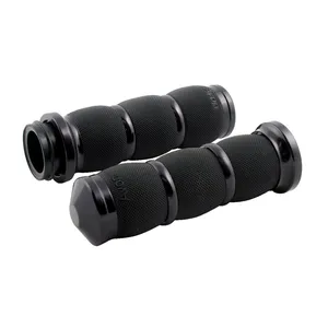 Avon, juego de empuñaduras Air Cushioned. Negro anodizado <span style="color: red;font-size: 0,5em">- PEDIDO ESPECIAL -</span>