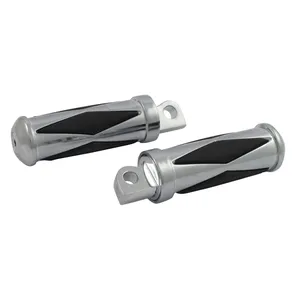 Estriberas de diamante, diámetro pequeño. montaje macho. Cromo