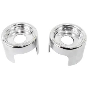 Kit de cubiertas para pernos de amortiguador. Cromo