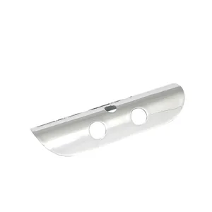 Protector térmico universal con agujeros de bala, 7" de largo, cromado