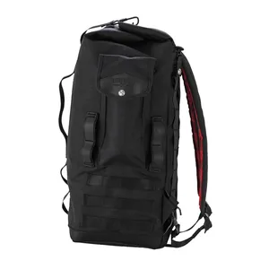 Burly Voyager mochila para barra de respaldo negra Cordura