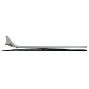 Extensión de escape Fishtail Slip-on, 30" de largo, cromada