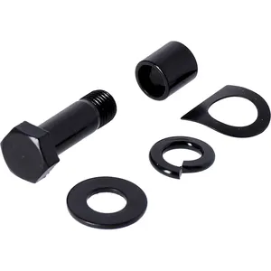 Kit de montaje para pedal de arranque. Negro