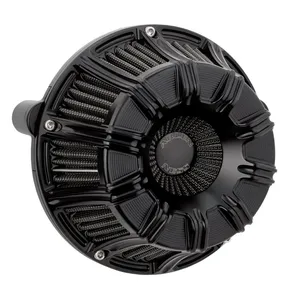 Arlen Ness, Filtro de aire invertido de calibre 10, Todo negro