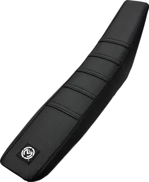 Funda de asiento acanalada - negra Honda