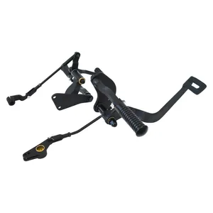 Kit de controles delanteros Evo XL. Pines con junta tórica. Negro mate
