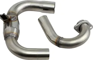 Tubo de escape Megabomb con tubo intermedio - Colector TI MGBMB YZ250F