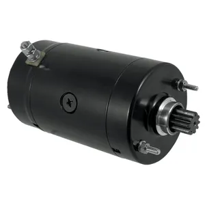 Motor de arranque, estilo Hitachi. Negro
