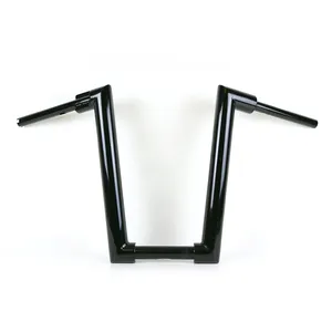 Kodlin, manillar Str8Up 2" extra alto 43 cm. Negro