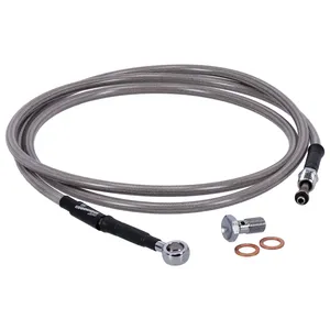 Goodridge kit de línea de embrague hidráulica 67", con recubrimiento transparente