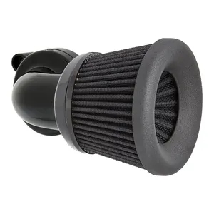 Arlen Ness, kit de filtro de aire M8 Velocity 90°. Negro <span style="color: red;font-size: 0,5em">- PEDIDO ESPECIAL -</span>
