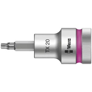 Puntero de vaso Torx® Wera Zyklop 1/2" con función de retención