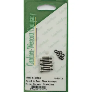 GW, kit de montaje de lente de intermitente, allen inoxidable