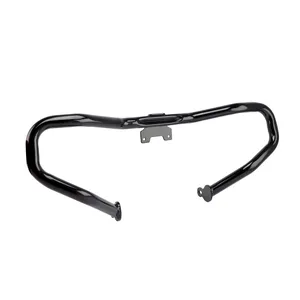 Protector de motor delantero. recortado, negro