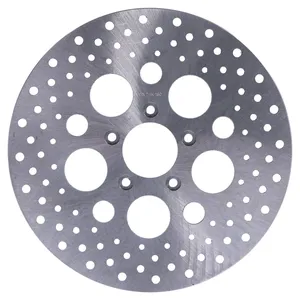 Disco de freno L/R delantero, 11.5" perforado de acero inoxidable