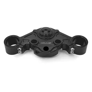 Kraus, abrazadera superior para Bagger Wolf One Gen II de aluminio. Negro