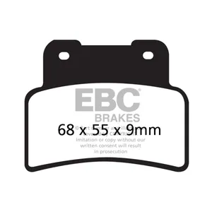 Pastillas de freno EBC Double-H Sintered