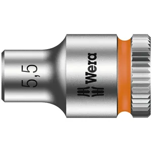 Wera Zyklop llave de vaso 1/4" - Métrico 5.5