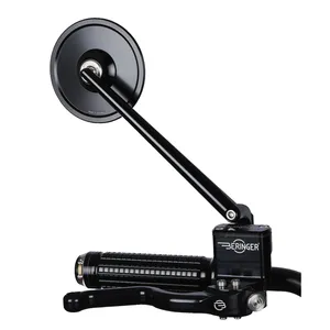 Espejo Motogadget mo.view Classic XL sin cristal negro