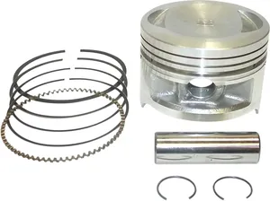Kit de pistón completo con segmentos y pasador para recambio de motor